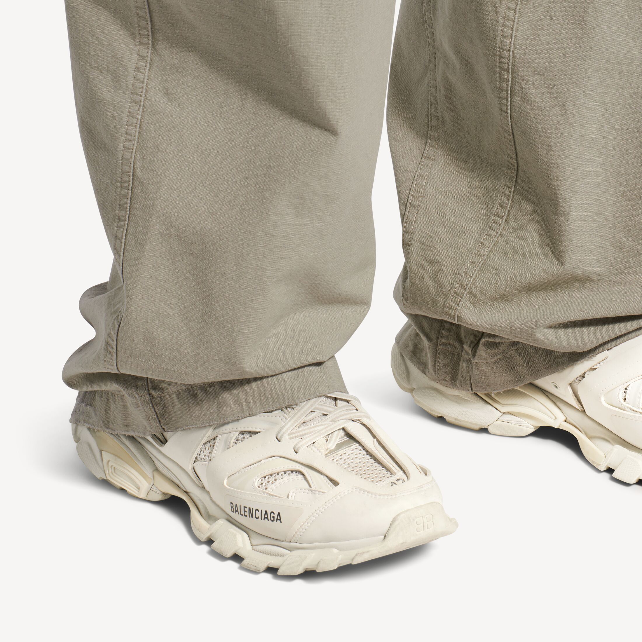 Men's Track Sneaker in White 2