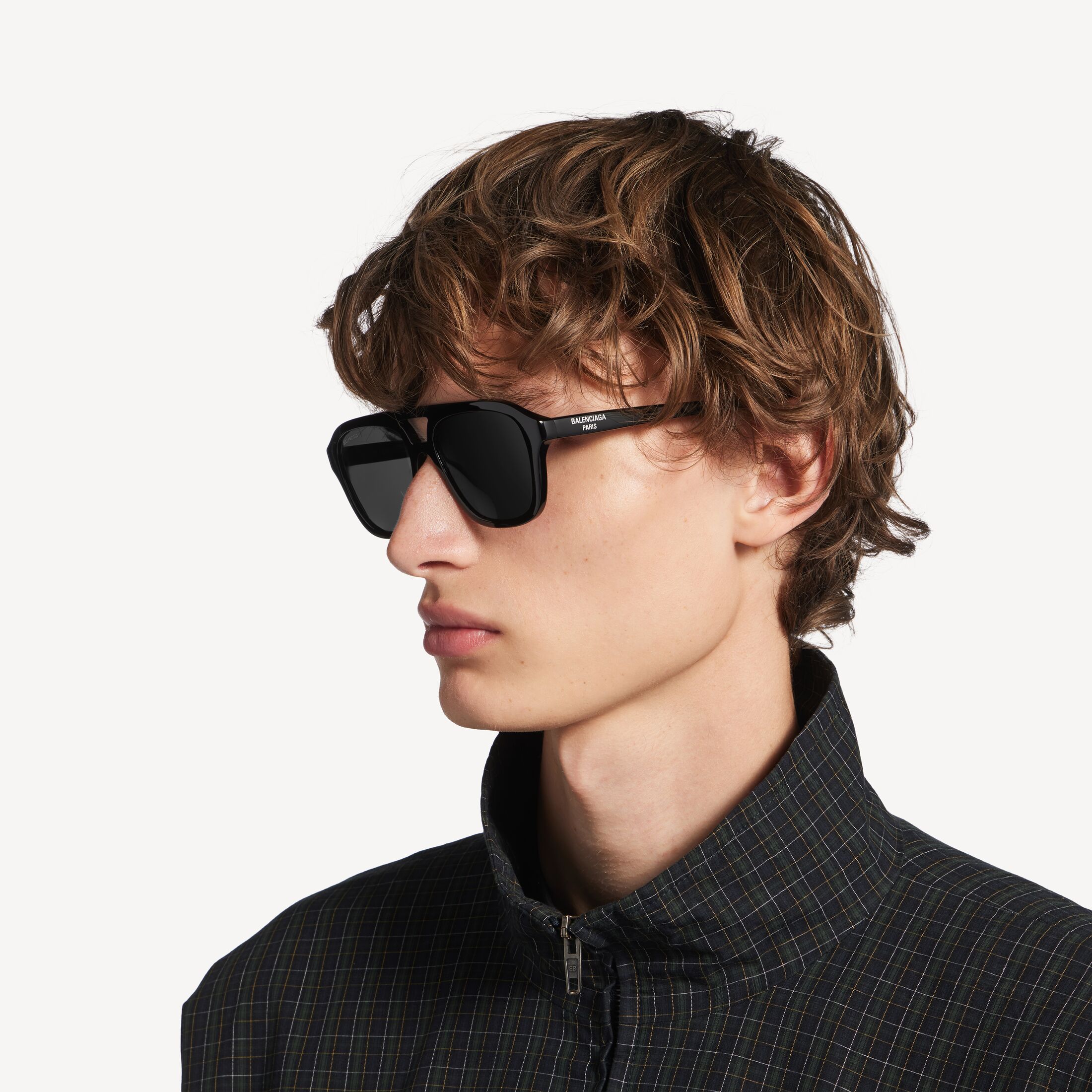 Men's Daily Pilot Sunglasses in Black 3
