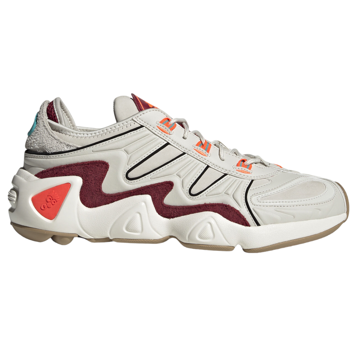 adidas Originals Unisex FYW S-97 Trainers - White / Solar Red 2