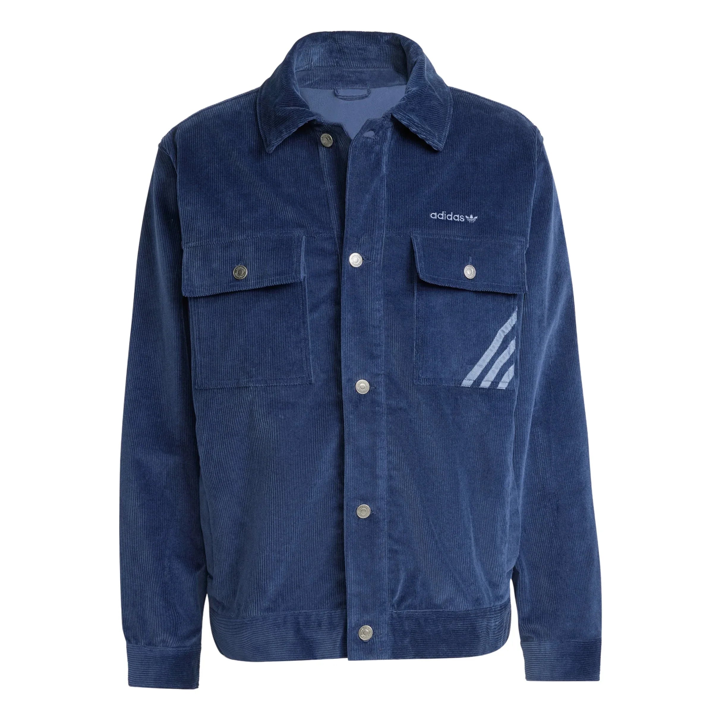 adidas Originals Corduroy Coach Jacket - Night Indigo | Size: XS 2