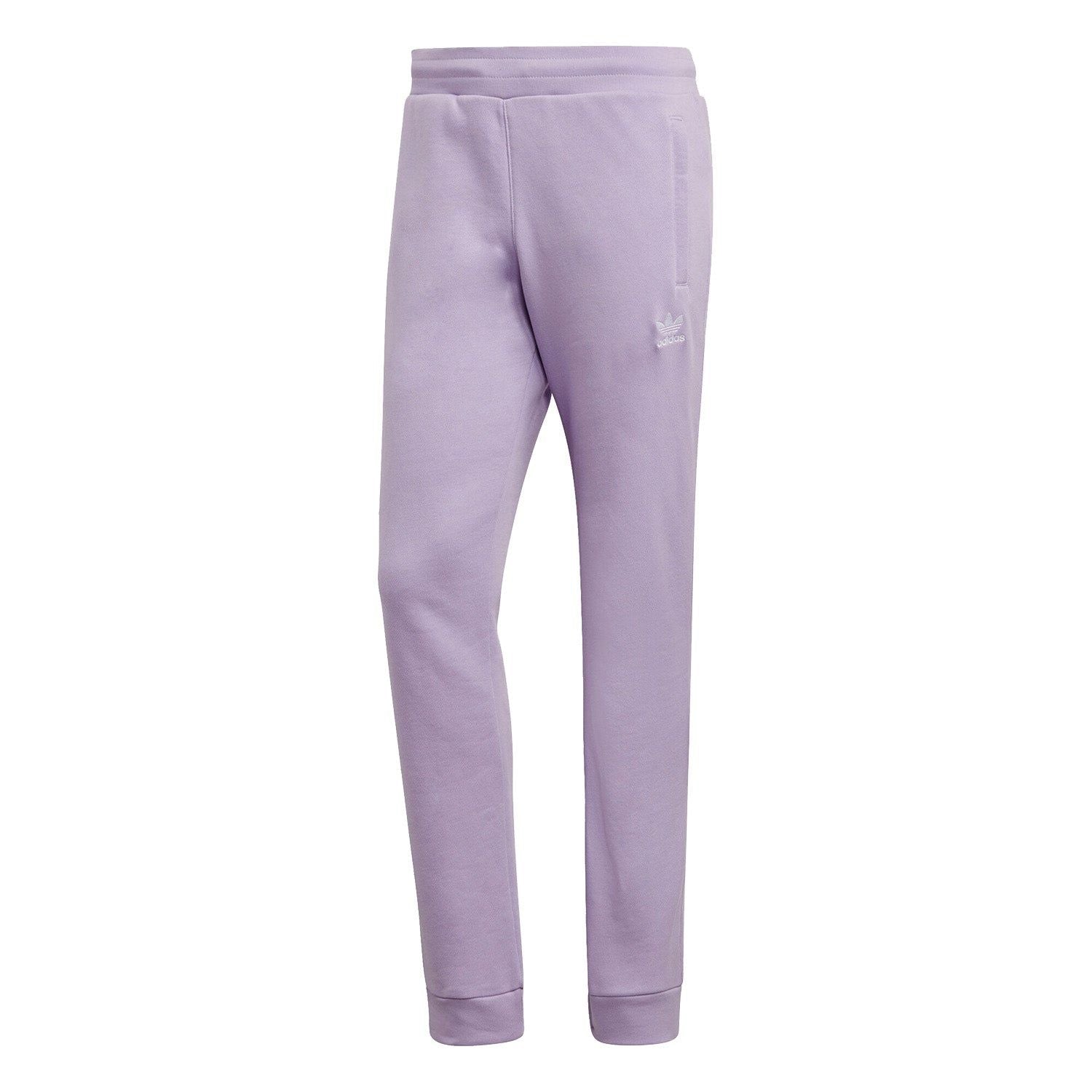 adidas Originals Trefoil Essentials Pants - Purple | Size: XS 2