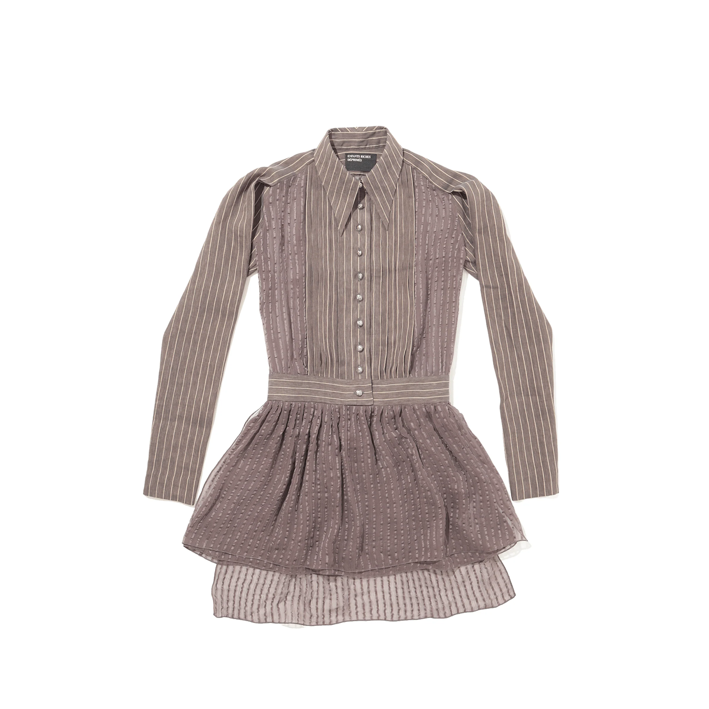 GREY ICE WATER DRESS by Enfants Riches Déprimés