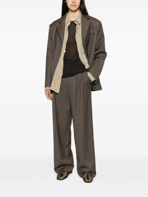 pleated palazzo pants 2