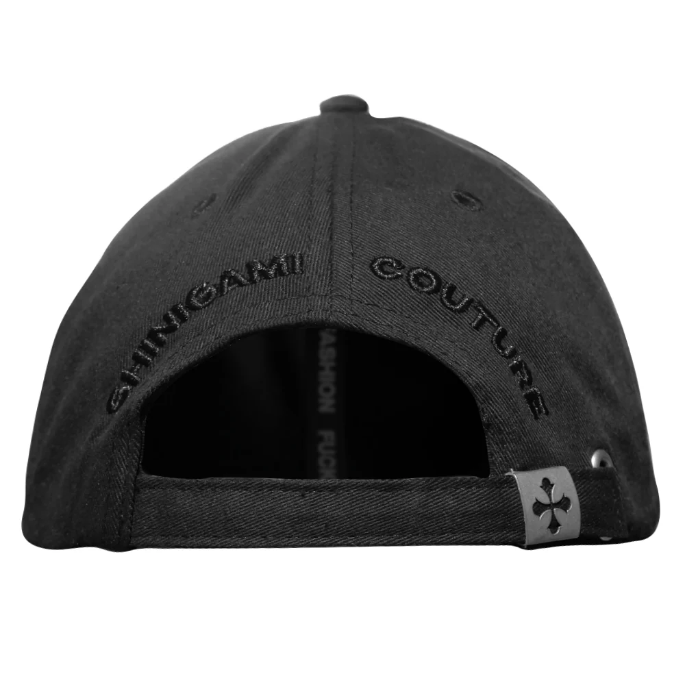 CROSS CAP - BLACK 2