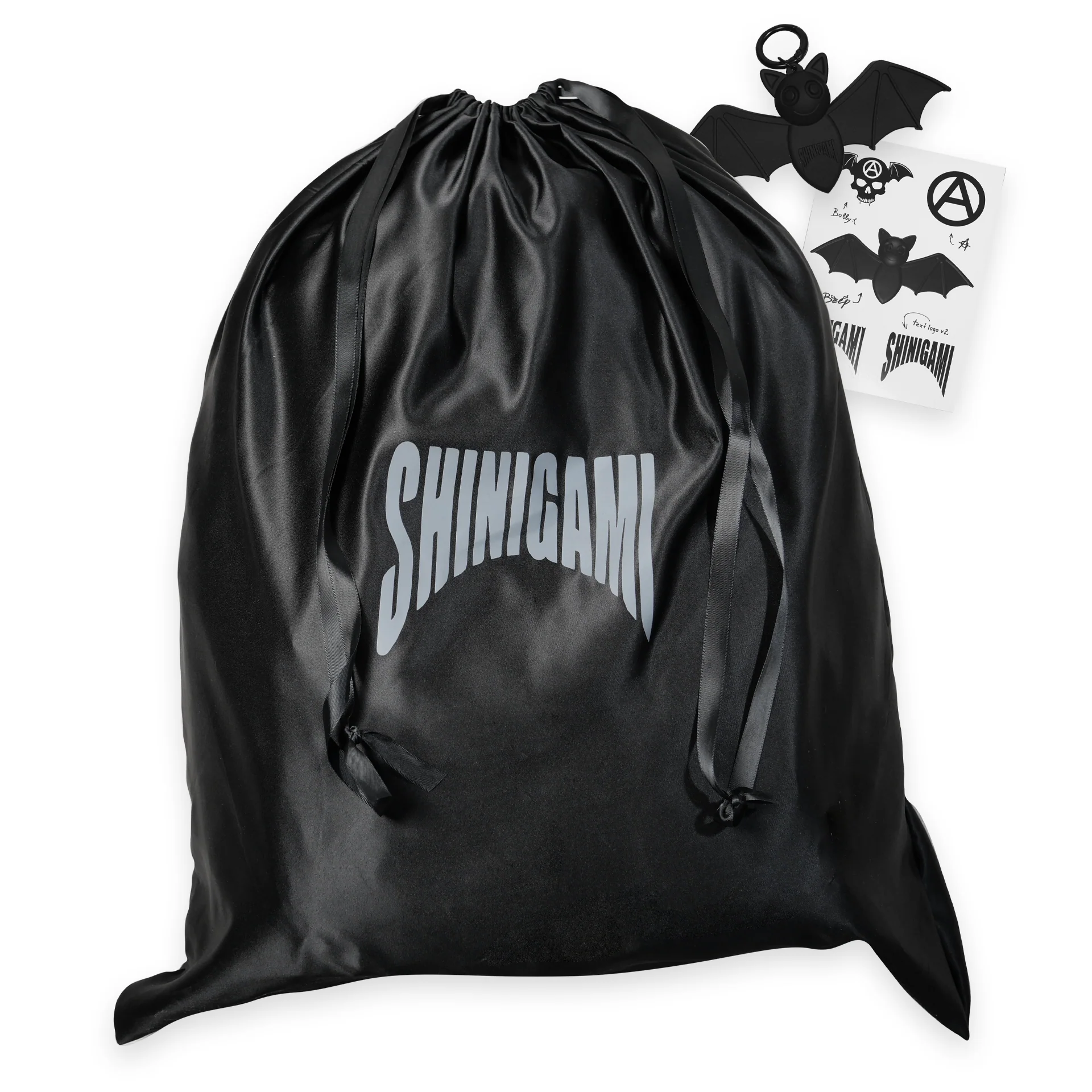 «BEEP THE BAT» LEATHER BACKPACK by SHINIGAMI COUTURE