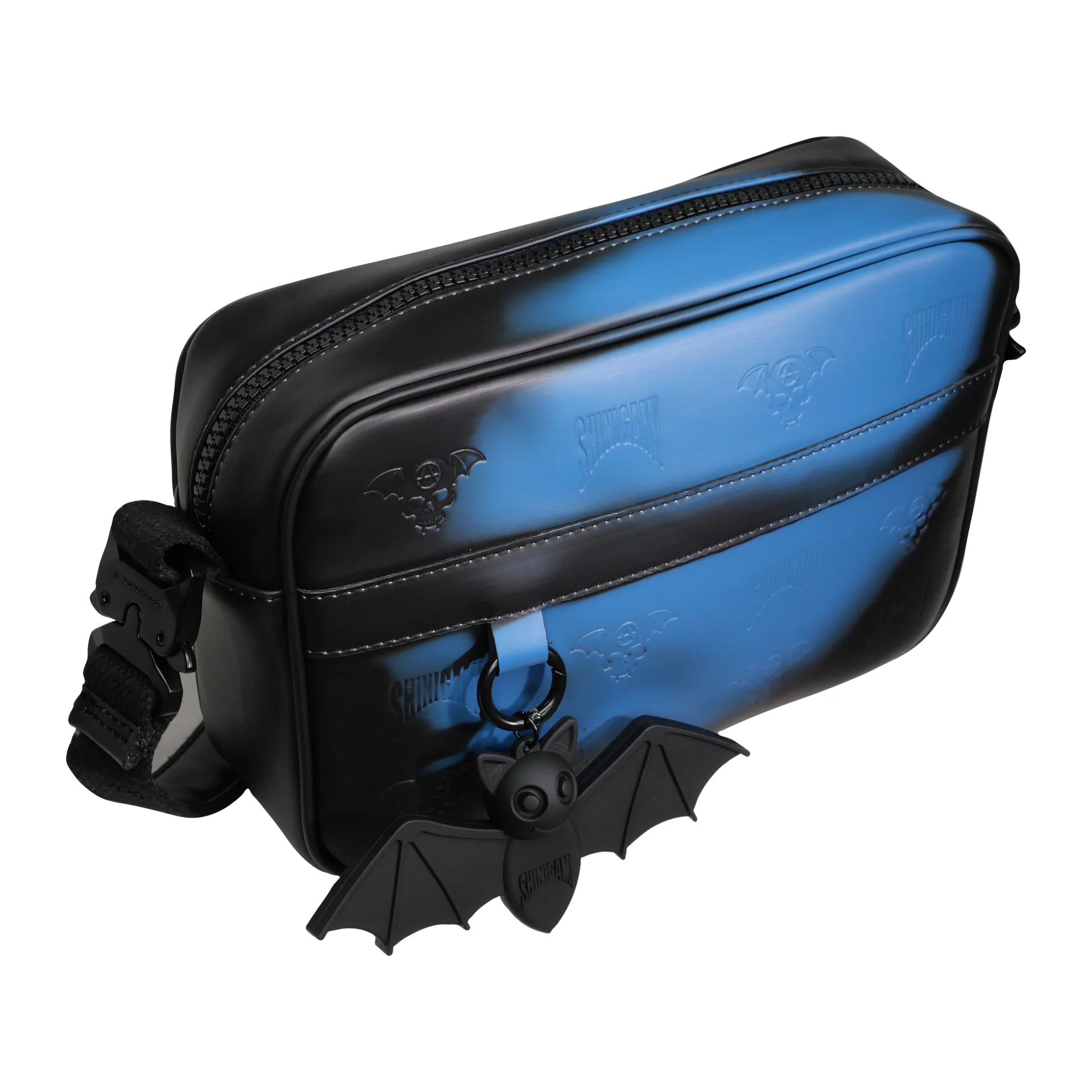 PRE-ORDER «BEEP THE BAT» THERMOCHROMIC CROSSBODY BAG BLUE 2