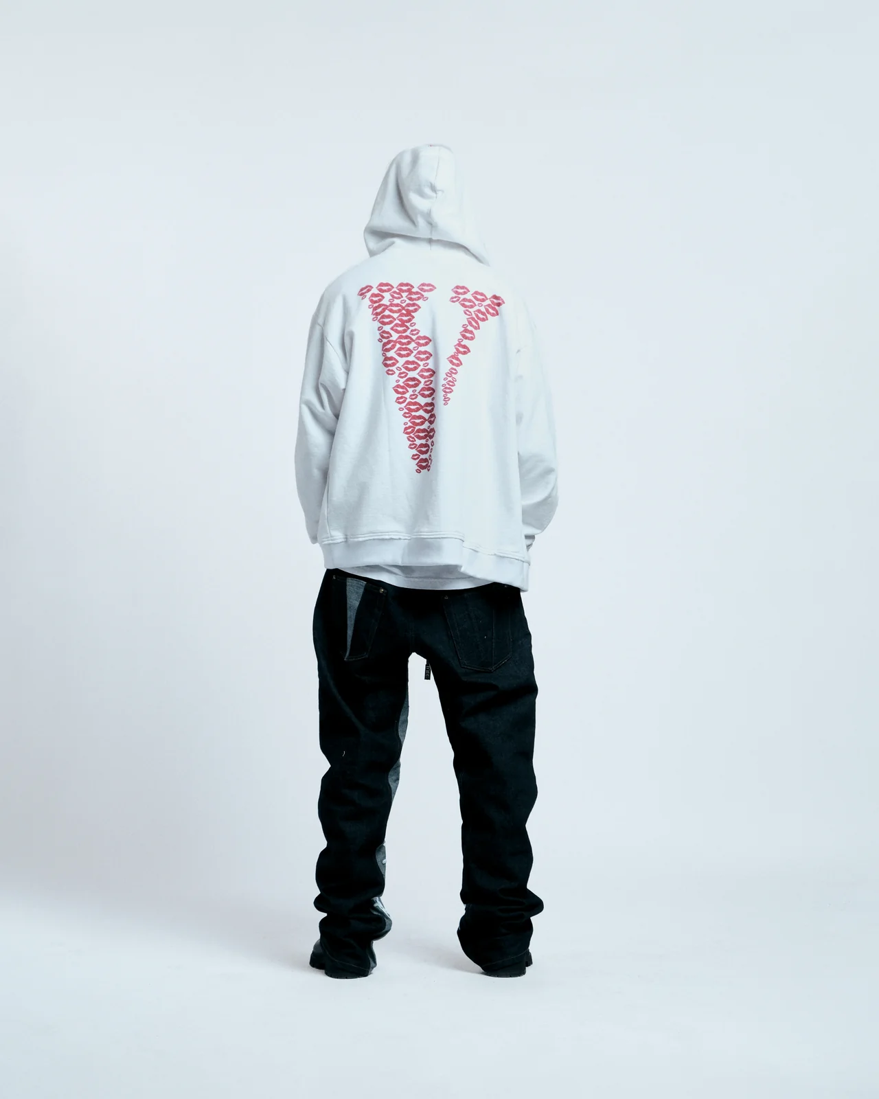RED LIPSTICK OG EMBROIDERED ZIP-UP HOODIE 5