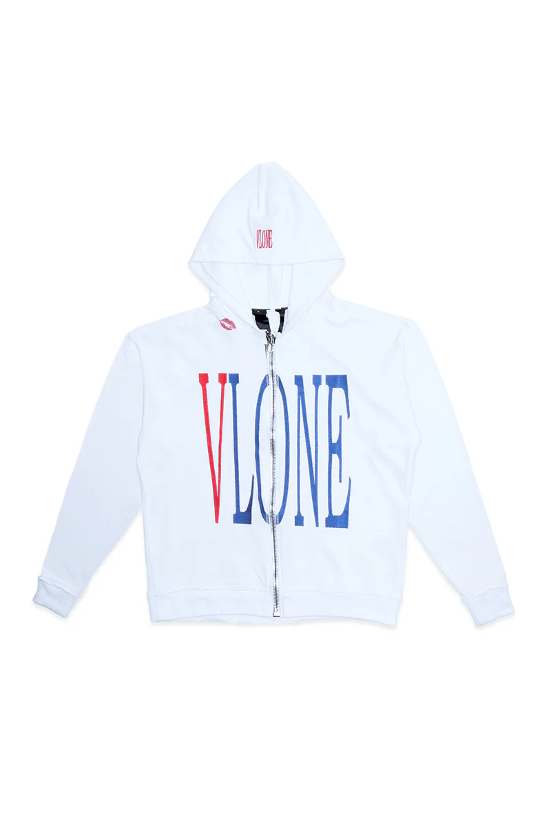 RED LIPSTICK OG EMBROIDERED ZIP-UP HOODIE 6