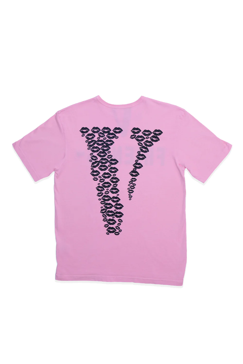 BLACK LIPSTICK FRIENDS- EMBROIDERED T-SHIRT (pink) 10