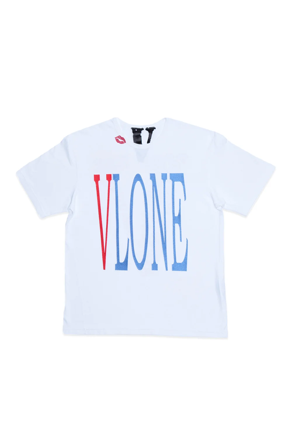 RED LIPSTICK OG EMBROIDERED T-SHIRT (white) 2