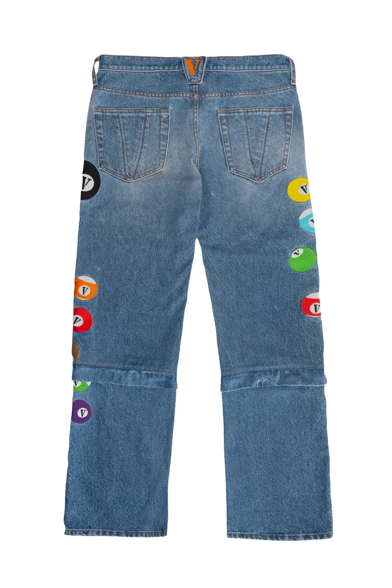8 BVLL SKATER JEANS/SHORTS with “V” BALL KEYCHAIN 6