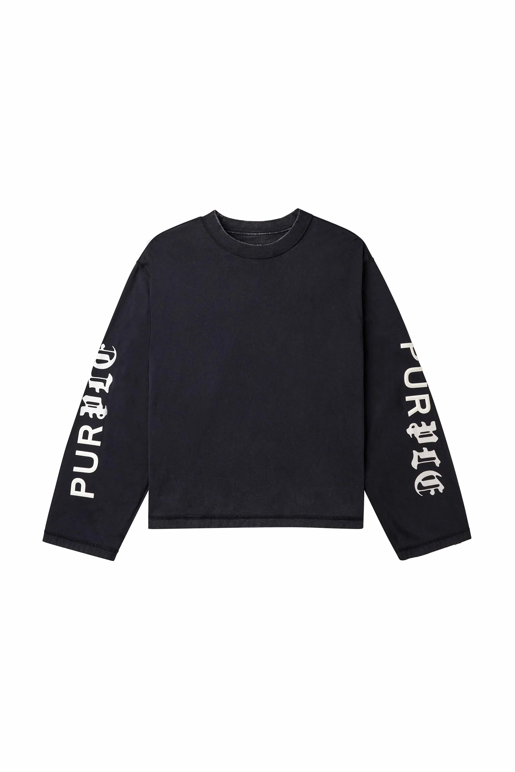 Half & Half Wide Long Sleeve by Purple Brand
