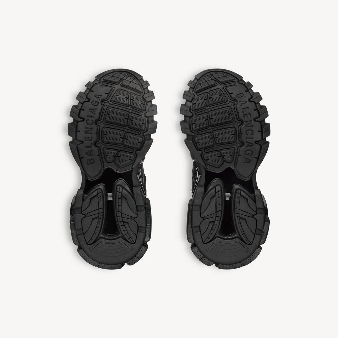 Men's Track Zip Sneaker in Black 6