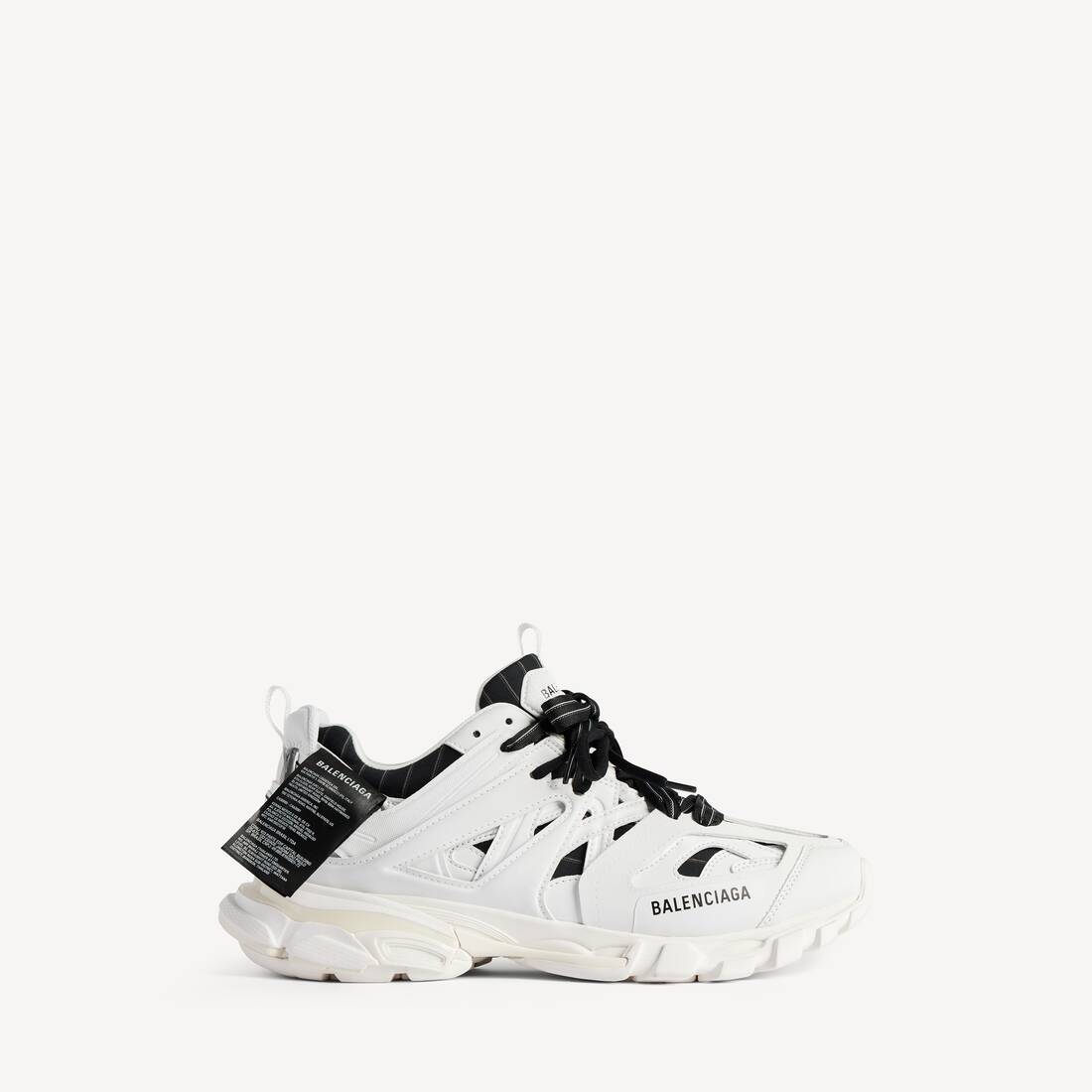 Men's Track Shirt Sneaker in White 2