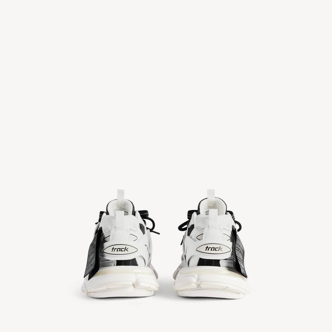 Men's Track Shirt Sneaker in White 4