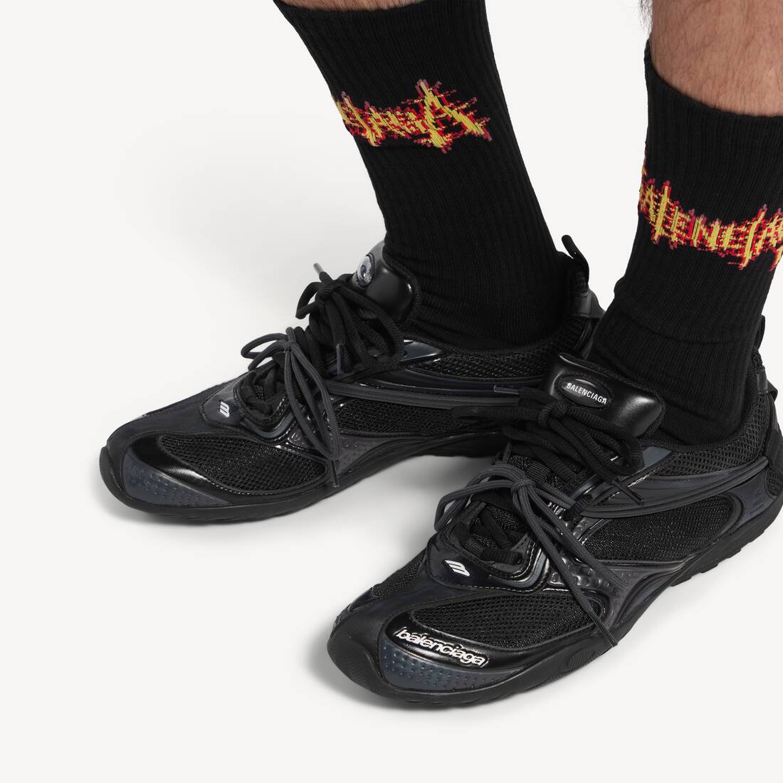 Men's Radar Sneaker in Black/grey 7