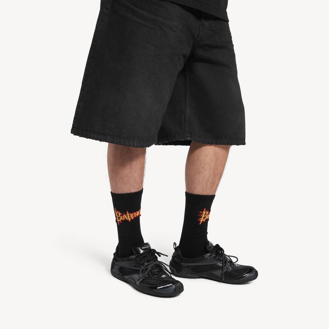 Men's Radar Sneaker in Black/grey 8