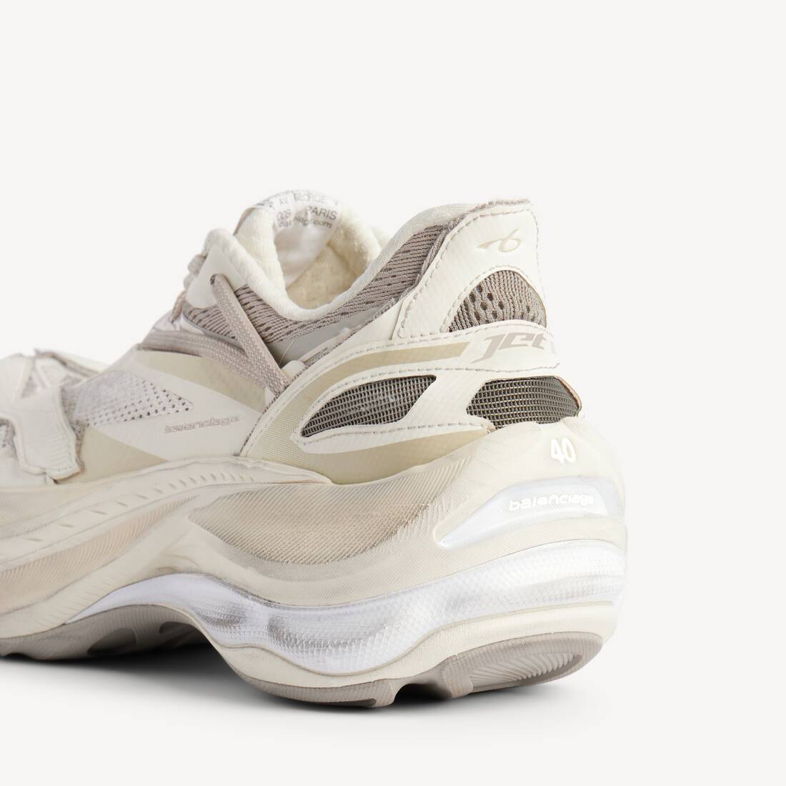 Men's Jet Sneaker in Eggshell 3