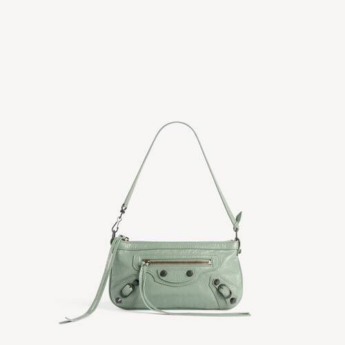 Women's Le City Pouch On Strap in Heritage Green 10