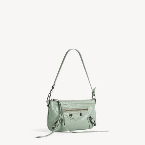 Women's Le City Pouch On Strap in Heritage Green 11