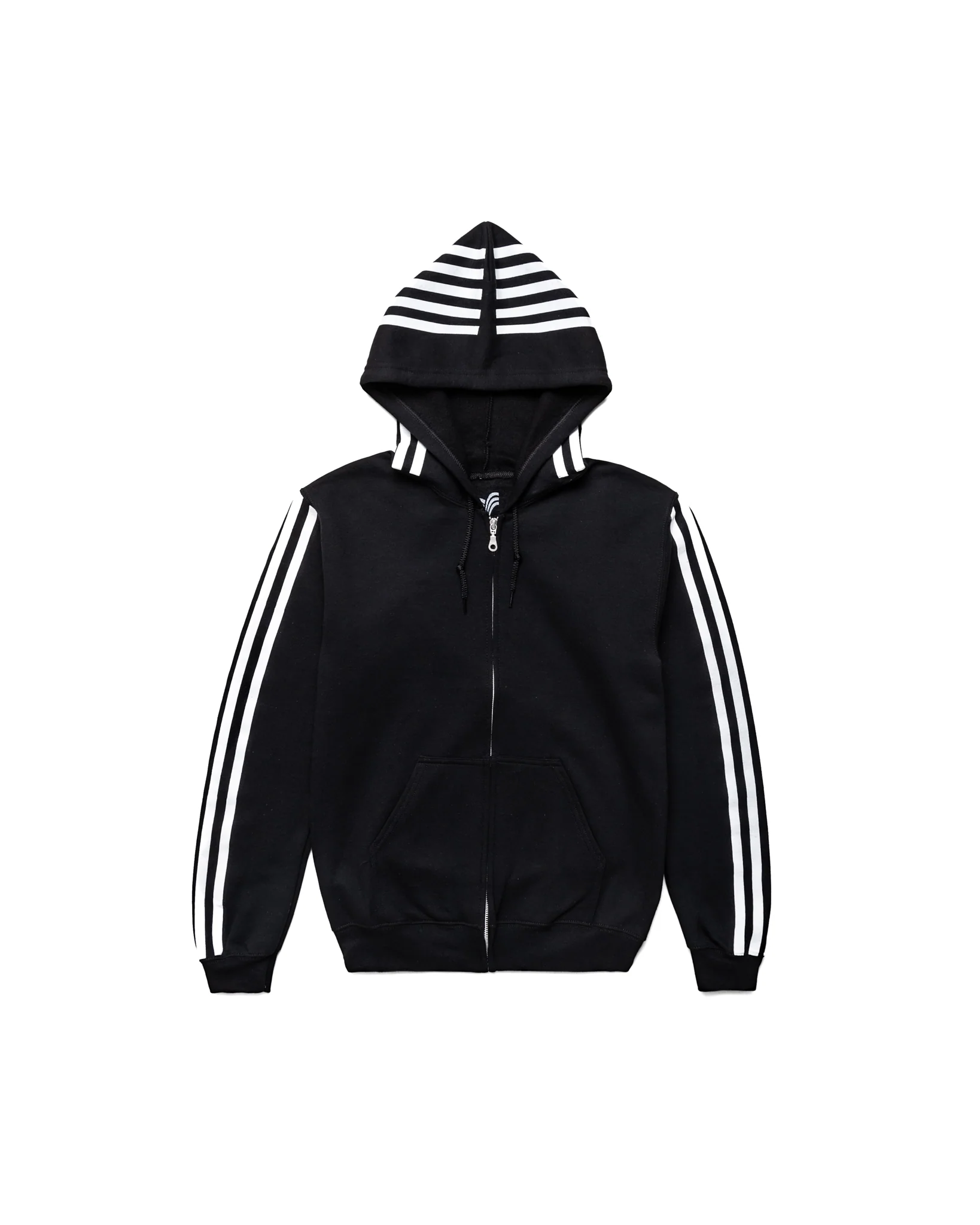 Yori Sport 5stripe Printed Hood Zip-Up by Yori