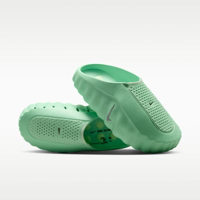 Mules d'avant-match Nike Mind 001 pour homme - Cucumber Calm/Noir/Barely Volt - Size 6 by